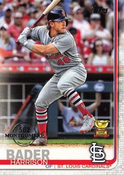 2019 Topps - 582 Montgomery #97 Harrison Bader Front