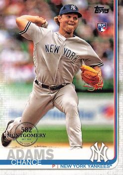 2019 Topps - 582 Montgomery #98 Chance Adams Front