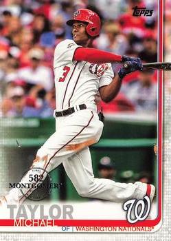 2019 Topps - 582 Montgomery #101 Michael Taylor Front