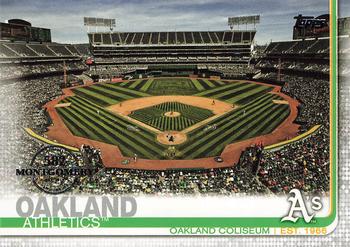 2019 Topps - 582 Montgomery #126 Oakland Coliseum Front