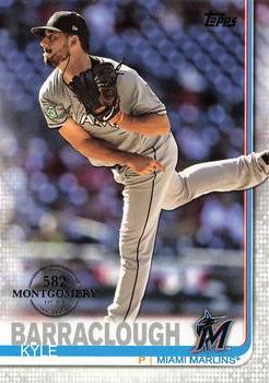 2019 Topps - 582 Montgomery #138 Kyle Barraclough Front
