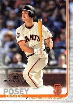 2019 Topps - 582 Montgomery #157 Buster Posey Front