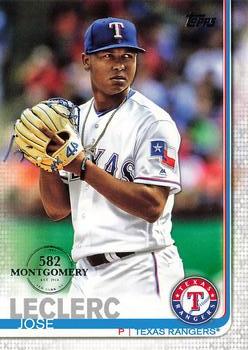2019 Topps - 582 Montgomery #174 Jose Leclerc Front