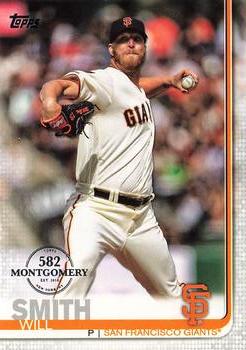 2019 Topps - 582 Montgomery #203 Will Smith Front