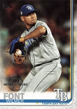 2019 Topps - 582 Montgomery #429 Wilmer Font Front