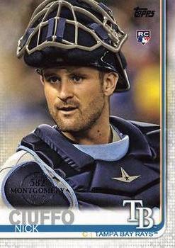 2019 Topps - 582 Montgomery #457 Nick Ciuffo Front