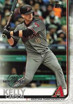 2019 Topps - 582 Montgomery #474 Carson Kelly Front