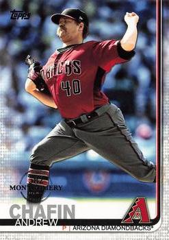 2019 Topps - 582 Montgomery #484 Andrew Chafin Front