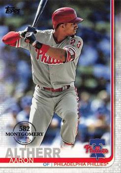 2019 Topps - 582 Montgomery #534 Aaron Altherr Front
