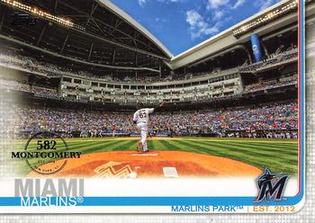 2019 Topps - 582 Montgomery #555 Marlins Park Front