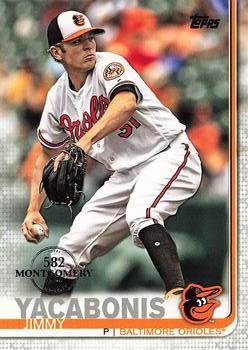2019 Topps - 582 Montgomery #575 Jimmy Yacabonis Front