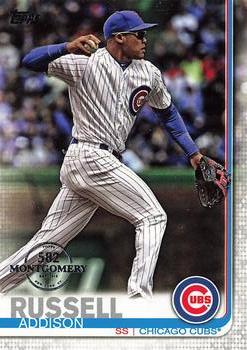 2019 Topps - 582 Montgomery #633 Addison Russell Front