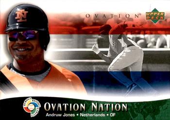 2006 Upper Deck Ovation - Ovation Nation #ON-AJ Andruw Jones Front