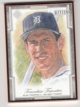 2019 Topps Transcendent Collection - Franchise Favorites Reproductions #FFR-AT Alan Trammell Front