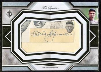 2019 Topps Transcendent Collection - Oversized Cut Signature Box Topper #TCS-TS Tris Speaker Front