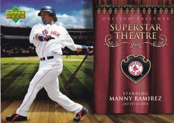2006 Upper Deck Ovation - Superstar Theatre #ST-MR Manny Ramirez Front