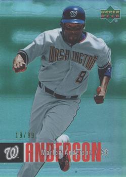 2006 Upper Deck Special F/X - Green #864 Marlon Anderson Front