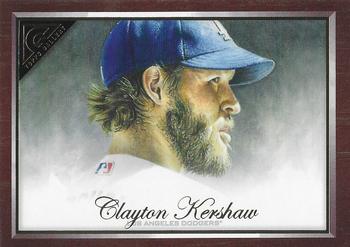 2019 Topps Gallery - Wood #3 Clayton Kershaw Front