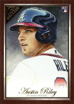 2019 Topps Gallery - Wood #5 Austin Riley Front