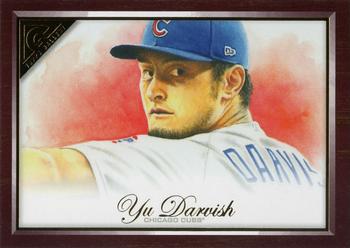 2019 Topps Gallery - Wood #42 Yu Darvish Front