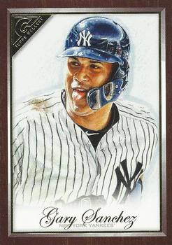 2019 Topps Gallery - Wood #72 Gary Sanchez Front