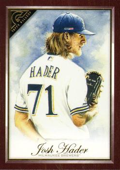 2019 Topps Gallery - Wood #74 Josh Hader Front