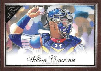2019 Topps Gallery - Wood #92 Willson Contreras Front