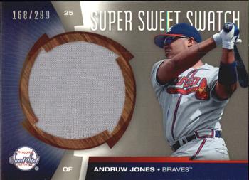 2006 Upper Deck Sweet Spot - Super Sweet Swatch #SW-AJ Andruw Jones Front