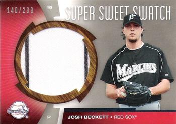 2006 Upper Deck Sweet Spot - Super Sweet Swatch #SW-BE Josh Beckett Front