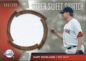 2006 Upper Deck Sweet Spot - Super Sweet Swatch #SW-CS Curt Schilling Front