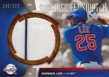 2006 Upper Deck Sweet Spot - Super Sweet Swatch #SW-DL Derrek Lee Front