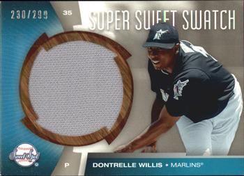 2006 Upper Deck Sweet Spot - Super Sweet Swatch #SW-DW Dontrelle Willis Front