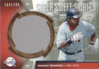2006 Upper Deck Sweet Spot - Super Sweet Swatch #SW-MR Manny Ramirez Front