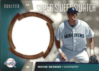 2006 Upper Deck Sweet Spot - Super Sweet Swatch #SW-RS Richie Sexson Front