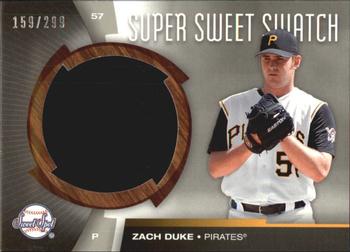 2006 Upper Deck Sweet Spot - Super Sweet Swatch #SW-ZD Zach Duke Front