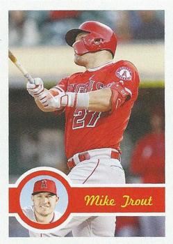 2018-19 Topps 582 Montgomery Club Set 5 #1 Mike Trout Front