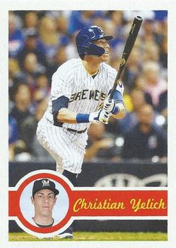 2018-19 Topps 582 Montgomery Club Set 5 #16 Christian Yelich Front