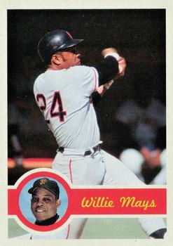 2018-19 Topps 582 Montgomery Club Set 5 #17 Willie Mays Front