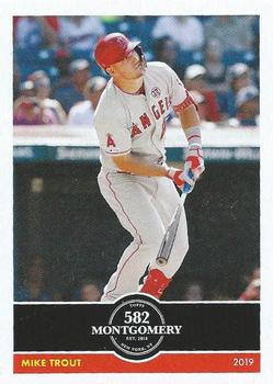 2018-19 Topps 582 Montgomery Club Set 5 #TY Mike Trout Front