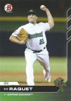 2019 Bowman Next Surprise Saguaros #AFL-59 Nick Raquet Front