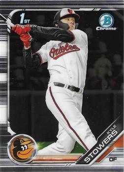 2019 Bowman Draft - Chrome #BDC-76 Kyle Stowers Front