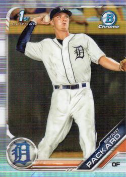 2019 Bowman Draft - Chrome Refractor #BDC-123 Bryant Packard Front