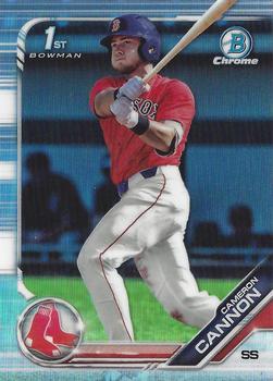 2019 Bowman Draft - Chrome Refractor #BDC-166 Cameron Cannon Front