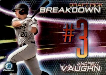 2019 Bowman Draft - Draft Pick Breakdown #BSB-AV Andrew Vaughn Front
