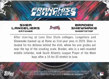 2019 Bowman Draft - Franchise Futures #FF-LS Shea Langeliers / Braden Shewmake Back