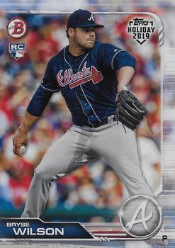 2019 Topps Bowman Holiday #TH-BW Bryse Wilson Front