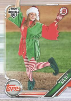 2019 Topps Bowman Holiday #TH-CE Christmas Elf Front