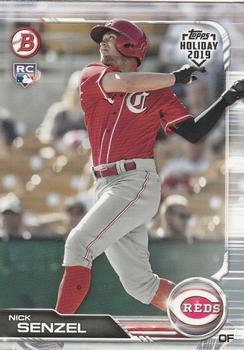 2019 Topps Bowman Holiday #TH-NS Nick Senzel Front