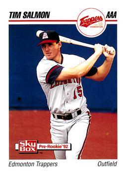 1992 SkyBox Team Sets AAA #165 Tim Salmon Front