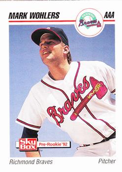 1992 SkyBox Team Sets AAA #448 Mark Wohlers Front